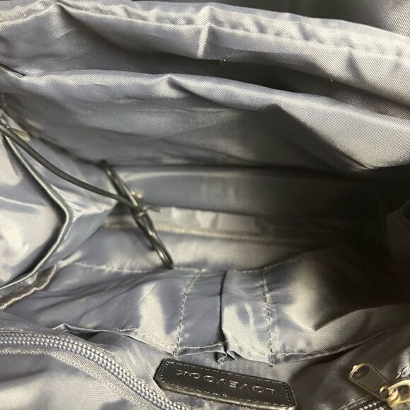 NWT lovevook black  canvas laptop backpack with USB port fit up to 17” l… - Picture 8 of 9